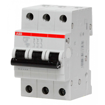 Автоматический выключатель ABB SH203L 3P 63А (С) 4,5 kA - Электрика, НВА - Модульное оборудование - Автоматические выключатели - . Магазин оборудования для автономного и резервного электропитания Ekosolar.ru в Пензе