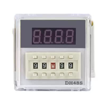 Реле времени цифровое 220V DH48S-2Z AC Энергия - Электрика, НВА - Реле, автоматизация и управление - Реле времени - . Магазин оборудования для автономного и резервного электропитания Ekosolar.ru в Пензе