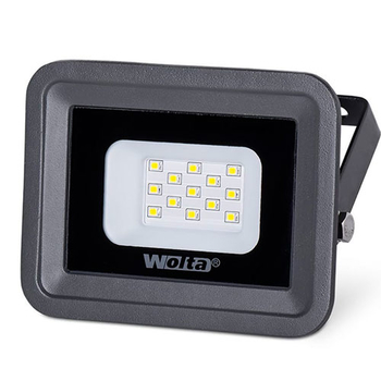 Светодиодный прожектор WOLTA WFL-10W/06W серый 5500K 10Вт SMD IP65 850Лм - Светильники - Прожекторы - . Магазин оборудования для автономного и резервного электропитания Ekosolar.ru в Пензе
