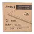 Панель ультратонкая светодиодная LightPhenomenON LT-UTP-02-IP40-40W-6500К б/д 4E - Светильники - Для общественных зданий - . Магазин оборудования для автономного и резервного электропитания Ekosolar.ru в Пензе
