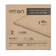 Панель ультратонкая светодиодная LightPhenomenON LT-UTP-01-IP40-40W-4000К - Светильники - Для общественных зданий - . Магазин оборудования для автономного и резервного электропитания Ekosolar.ru в Пензе