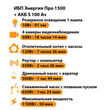 ИБП Энергия Про 1500 + Аккумулятор S 100 Ач - 12В (1100Вт - 50мин) - ИБП и АКБ - ИБП для котлов - . Магазин оборудования для автономного и резервного электропитания Ekosolar.ru в Пензе